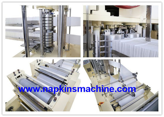 Máquina de grabación en relieve de la servilleta del rollo enorme, 3000 pedazos/Min Tissue Paper Production Machine
