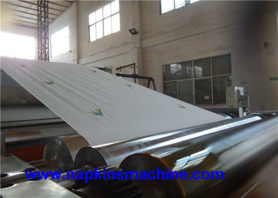 Impresora de la servilleta del PLC de Siemens, 1200 pedazos/Min Digital Napkin Printing Machine