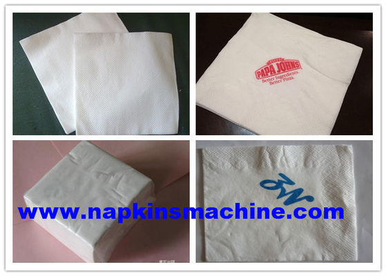 Máquina laminada 2 capas del plegamiento de la servilleta, 2200 hojas/Min Tissue Folder