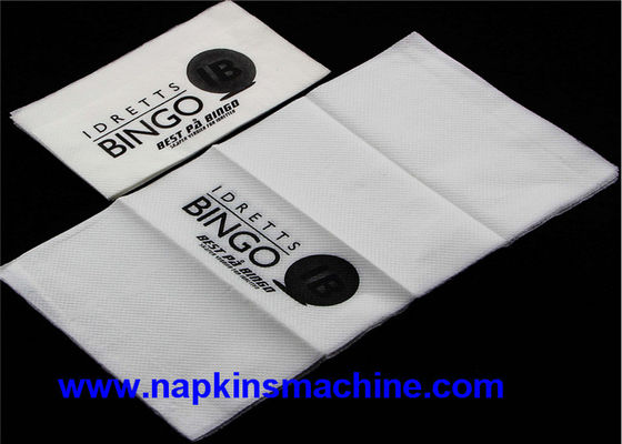 1 / 8 400m m plegables 2000 hojas/Min Napkin Manufacturing Machine