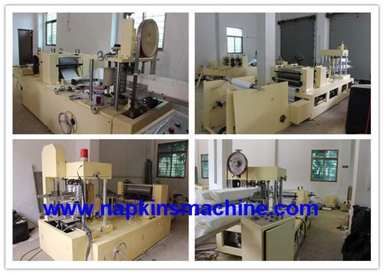 7.5KW L hojas/máquina de Min Paper Napkin Machine del doblez 1000/del plegamiento del tejido