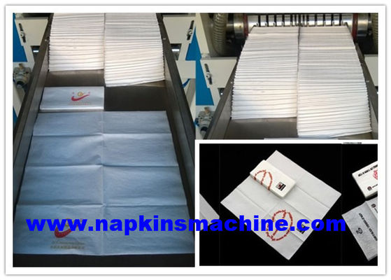500 hojas/línea máquina de la fabricación de papel de la servilleta del rollo enorme 7.5KW