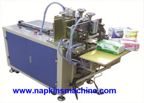 15 paquetes/Min Napkin Packing Machine, empaquetadora del papel seda del control del PLC