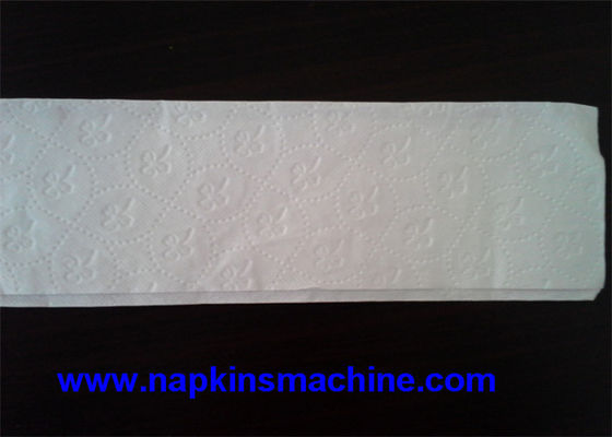 7.5KW V doblan la toalla de grabación en relieve de papel del sistema que hace la máquina