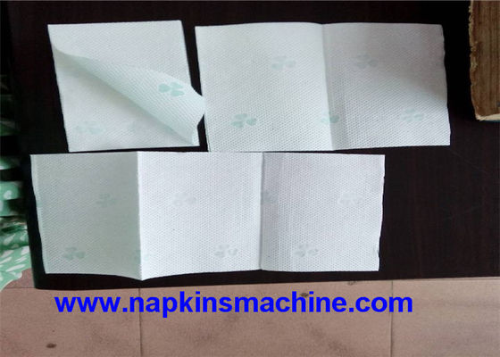 Toalla de papel de grabación en relieve de la laminación del doblez del CE N que hace la máquina
