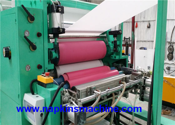 CE 1/6 máquina de la producción del papel seda de la anchura del plegamiento 990m m