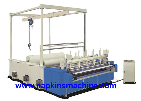 tamaño 7.5KW 200 m/Min Toilet Paper Making Machine de 500m m