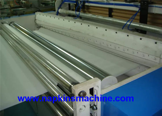 rollo de retrete laminado control del PLC de 1200m m que hace la máquina