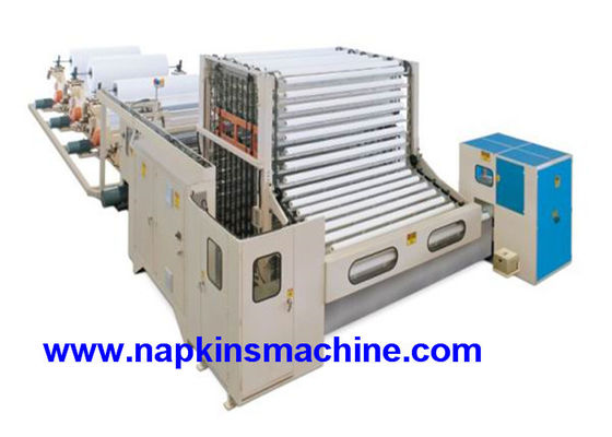 cadena de producción automática del rollo de retrete de 380V 3 pH 7.5KW