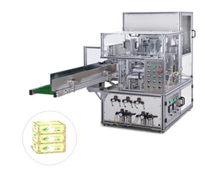 Empaquetadora automática de la caja del tejido facial de la alta capacidad para la línea completa