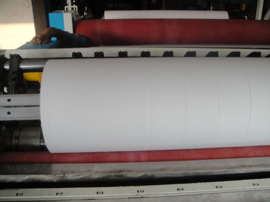 Máquina que raja del rollo del papel higiénico y máquina el rebobinar para el rollo industrial
