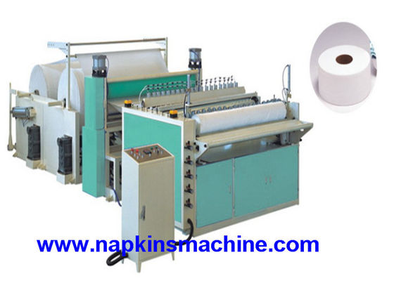 papel de la cocina de la anchura 7.5KW de 2800m m que raja y máquina el rebobinar