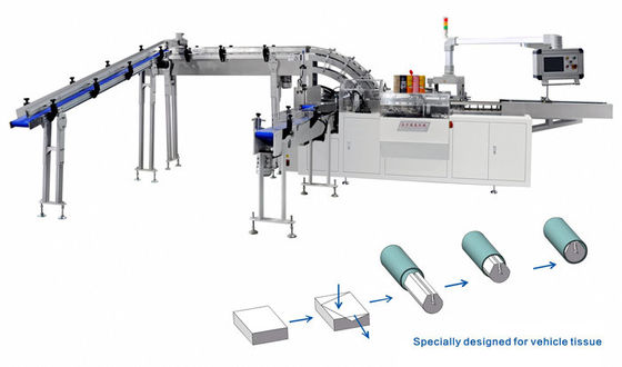 empaquetadora de 85 pedazos/Min Box Cartoning Wrapping Blister