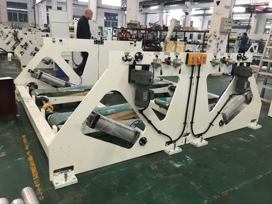 380V 2 máquina el rebobinar del papel higiénico de la capa 1400m m