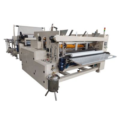 200 m/cortadora automática mínima Rewinder del rollo 380V/máquina de la fabricación del tejido