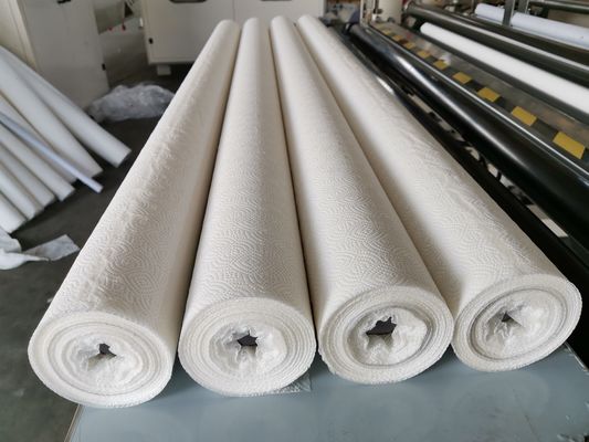 4 máquinas de acero de Rewinder del papel de rollo enorme del PCS/máquina que raja de papel