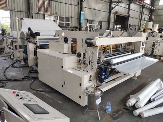 papel higiénico del tamaño 7.5KW Siemens de 90m m que hace la máquina