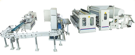caja 380V que dibuja el tejido facial del rollo enorme que hace la máquina