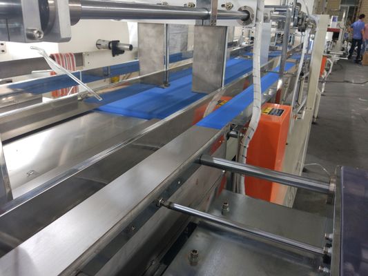 2 empaquetadora del papel seda de la banda transportadora del carril 2.5KW