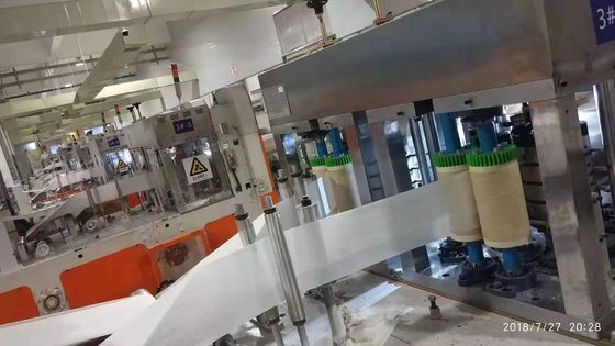 5.5KW 3000 hojas/Min Lunch Napkin Embossing Machine