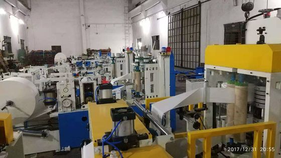 1/4 bebida Z del doblez dobla la máquina plegable de papel