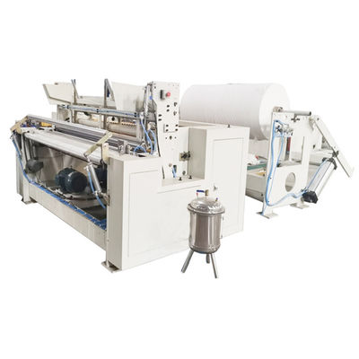 Rollo de retrete neumático de Rewinder HMI que hace la máquina 500m/Min