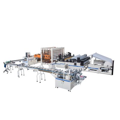 Rollo ajustable de la máquina 3500m m el rebobinar de la laminación de la toalla de cocina