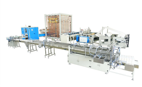 3 máquina 500m/Min del rollo del papel higiénico del delta de la capa 11KW