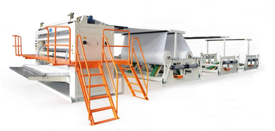 V doblan el tejido facial 1200sheet/min que hace líneas de la máquina 380V 6