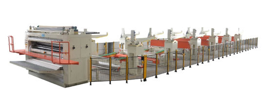 máquina de cuenta neumática 7.5KW del tejido facial del rollo enorme de 1200m m