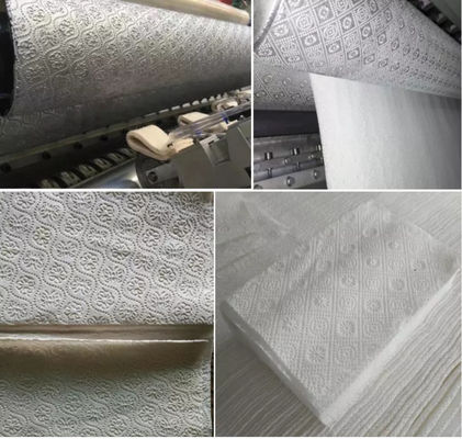 Toalla de mano del PLC 1200sheet/min que hace la máquina AC380V con la línea completa
