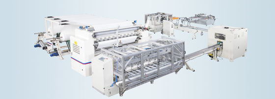 Plegamiento facial de cuenta neumático de la máquina de papel seda 11KW V