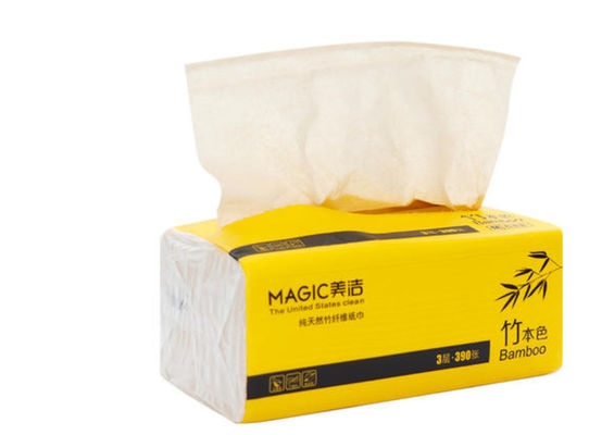 Máquina de papel seda facial que raja neumática 380V para el doblez de V
