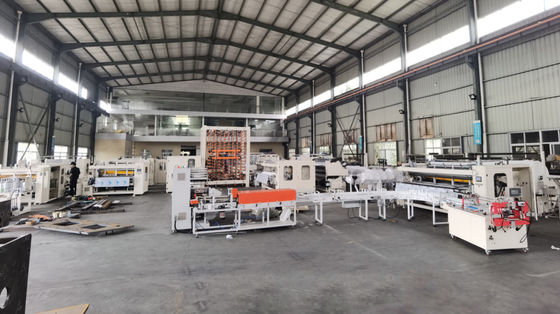 máquina 400m/Min With Wrapping del rollo del papel higiénico de la anchura 11KW de 3500m m