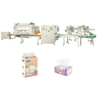 Máquina de Facial Tissue Making del regulador del PLC de 4800 hojas/del minuto